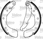 Valeo 554840 комплект тормозных колодок на OPEL CORSA C (F08, F68)