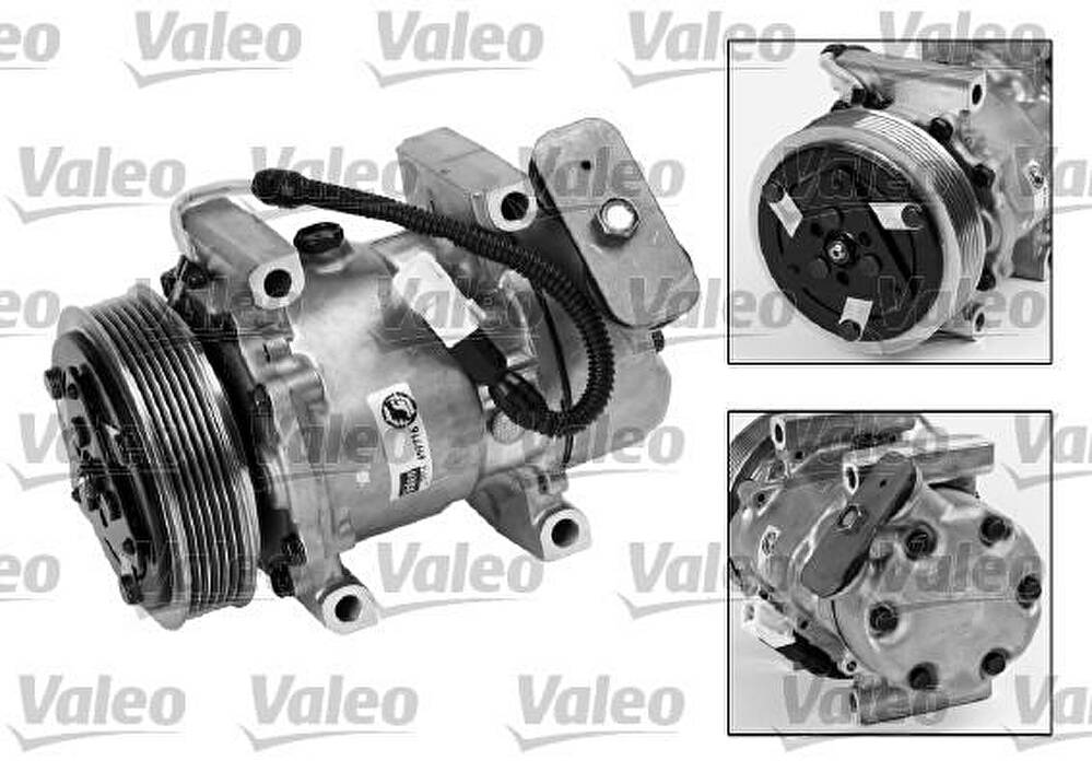 Valeo 699716 компрессор, кондиционер на PEUGEOT 206 SW (2E/K)
