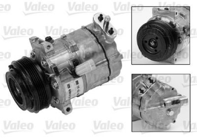 Valeo 699817 компрессор, кондиционер на OPEL VECTRA C GTS