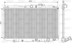 Valeo 734716 радиатор, охлаждение двигателя на HONDA ACCORD VI (CG, CK)