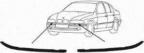 Van Wezel 0639515 рама фары на 5 Touring (E39)