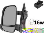 Van Wezel 0983801 наружное зеркало на PEUGEOT BOXER автобус