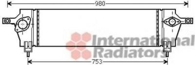 Van Wezel 13004333 интеркулер на NISSAN QASHQAI / QASHQAI +2 (J10, JJ10)