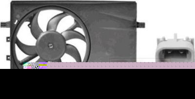 Van Wezel 1624746 вентилятор, охлаждение двигателя на FIAT GRANDE PUNTO (199)