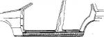 Van Wezel 2508103 накладка порога на HONDA ACCORD II Hatchback (AC, AD)
