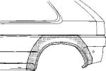 Van Wezel 3305146 боковина на NISSAN MICRA II (K11)