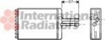 Van Wezel 37006216 теплообменник, отопление салона на OPEL VECTRA B универсал (31_)