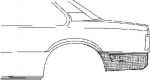 Van Wezel 3760137 боковина на OPEL ASCONA C (81_, 86_, 87_, 88_)