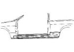 Van Wezel 3776102 накладка порога на OPEL CORSA B (73_, 78_, 79_)