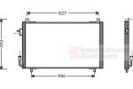 Van Wezel 40005192 конденсатор, кондиционер на PEUGEOT 406 Break (8E/F)