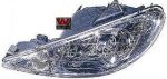 Van Wezel 4028964 основная фара на PEUGEOT 206 SW (2E/K)