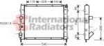 Van Wezel 43002215 радиатор, охлаждение двигателя на RENAULT KANGOO (KC0/1_)