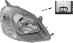 Van Wezel 5430961V основная фара на TOYOTA YARIS (SCP1_, NLP1_, NCP1_)