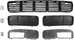 Van Wezel 5826590 решетка вентилятора, буфер на VW POLO Variant (6KV5)