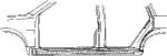 Van Wezel 5834104 накладка порога на VW PASSAT Variant (3A5, 35I)
