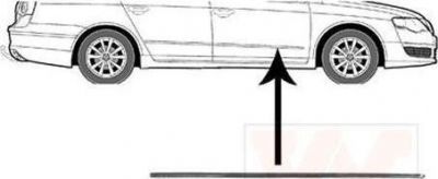 Van Wezel 5839404 облицовка / защитная накладка, дверь на VW PASSAT Variant (3C5)