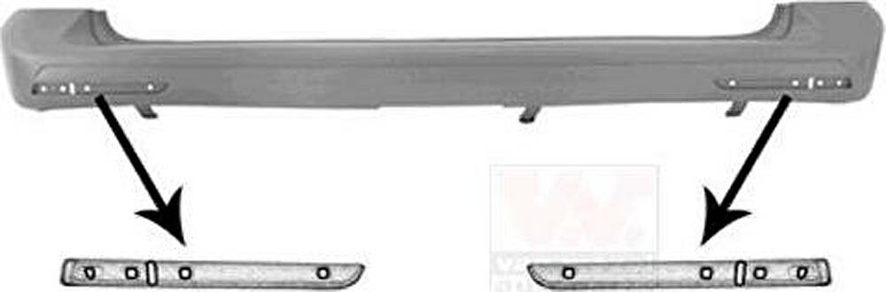Van Wezel 5897546 буфер на VW MULTIVAN V (7HM, 7HN, 7HF, 7EF, 7EM, 7EN)