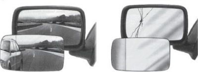 Van Wezel 7507 зеркальное стекло, наружное зеркало на FIAT PANDA (141A_)