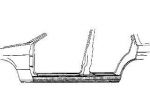 Van Wezel 7615104 накладка порога на SKODA FELICIA II (6U1)