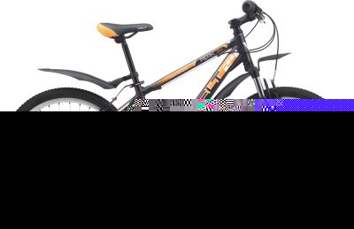 Велосипед Welt Peak 24 2016 matt black/orange (б/р)