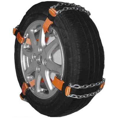 Промстроп браслеты противоскольжения 235/70R16–275/75R21, лента 50 мм, цепь 8 мм, 2 шт.