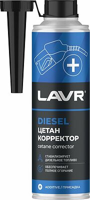 LAVR Ln2112 Цетан Плюс — цетан-корректор для дизельного топлива на 40–60 л, 310 мл