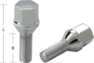 Advan Болт M14x1,25 (55/ 28) hex17 конус CH blister 4 (ЯПОНИЯ) Z9342 OGS161357