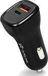 Airline ACH-CQC3 автомобильный адаптер USB Type-C PD и USB QC 3.0, 12/24 В