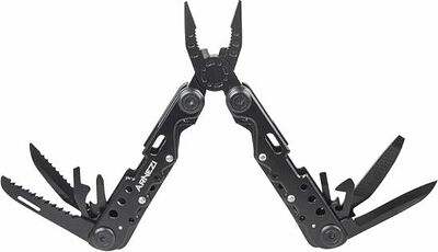 ARNEZI R5010155 мультитул с плоскогубцами Scorpion 12 в 1, сталь 420 с чёрным покрытием