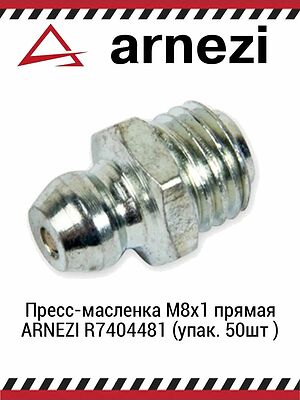 ARNEZI R7404481 пресс-маслёнка (тавотница) М8×1, прямая