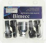 Комплект секретных болтов Bimecc UBR430-BLK M14x1.5x28, сфера, чёрный, 4 шт. + ключ Комплект секретных болтов Bimecc UBR430-BLK M14x1.5x28, сфера, чёрный, 4 шт. + ключ