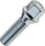 Bimecc C17F38 колёсный болт M14×1,25×38, 61,5 мм, CH17, конус 60°, цинк Bimecc C17F38 колёсный болт M14×1,25×38, 61,5 мм, CH17, конус 60°, цинк