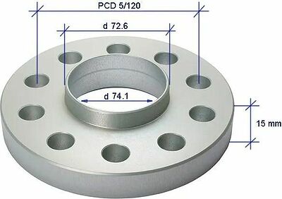SP85C 15mm 5x120 d74.1-72.6 Анодир
