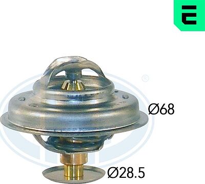 Era 350164 термостат 80 °C с уплотнением для Renault 21, 18, 25, Peugeot 205, 405, Citroen BX