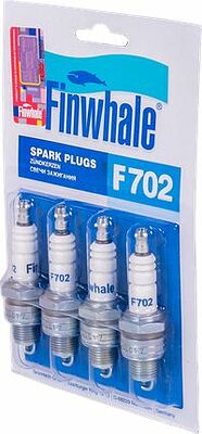 Finwhale F702 комплект свечей зажигания M14×1,25, зазор 0,7 мм, 4 шт.