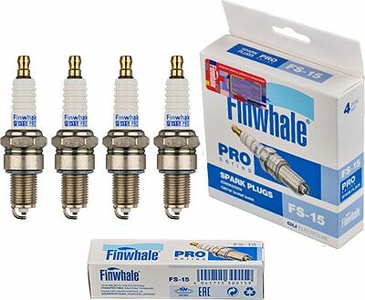 Finwhale FS15 PRO никелевая свеча зажигания M14×1,25, ключ 20,8 мм, 1 шт.