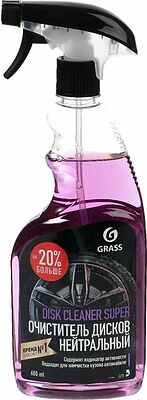 Grass 110405 Disk Cleaner Super очиститель колёсных дисков нейтральный, триггер 600 мл