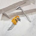 Kranz KR-12-5211 Набор ключей имбусовых HEX KRANZ 1,5-10 мм, CrV, 9 шт., удлиненные, с шаром Kranz KR-12-5211 Набор ключей имбусовых HEX KRANZ 1,5-10 мм, CrV, 9 шт., удлиненные, с шаром