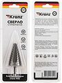 Kranz KR-12-6604 Сверло по металлу ступенчатое 9,0-36,0мм, 110мм, 62 HRC KRANZ Kranz KR-12-6604 Сверло по металлу ступенчатое 9,0-36,0мм, 110мм, 62 HRC KRANZ