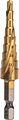 Kranz KR-12-6615 Сверло ступенчатое, 4-5-6-7-8-9-10-11-12мм, Р6М5, ТИТАН, шестигр. хвостовик KRANZ Kranz KR-12-6615 Сверло ступенчатое, 4-5-6-7-8-9-10-11-12мм, Р6М5, ТИТАН, шестигр. хвостовик KRANZ