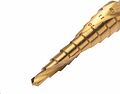 Kranz KR-12-6615 Сверло ступенчатое, 4-5-6-7-8-9-10-11-12мм, Р6М5, ТИТАН, шестигр. хвостовик KRANZ Kranz KR-12-6615 Сверло ступенчатое, 4-5-6-7-8-9-10-11-12мм, Р6М5, ТИТАН, шестигр. хвостовик KRANZ