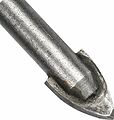 Kranz KR-12-6806 Сверло по стеклу и керамике 10 мм, 2 грани, цилиндр. хвостовик Kranz