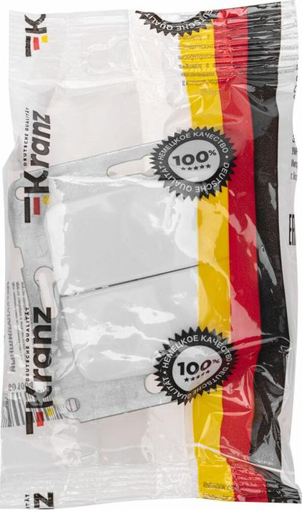 Kranz KR-78-0202 DEA Выключатель 2кл с/у 10А мех. Бел KRANZ
