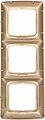 Kranz KR-78-0317 DEA Рамка 3-я горизонтальная Золотой Металлик KRANZ