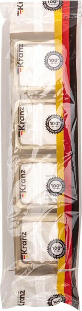 Kranz KR-78-0318 DEA Рамка 4-я горизонтальная Золотой Металлик KRANZ