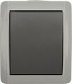 Kranz KR-78-0610 Переключатель проходной INDUSTRIAL IP54 о/у, серый KRANZ