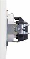 Kranz KR-78-0701-4 Розетка STRONG 1-ая с/з с/у, со шторками 16А жемчуг KRANZ