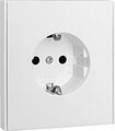 Kranz KR-78-0701-4 Розетка STRONG 1-ая с/з с/у, со шторками 16А жемчуг KRANZ