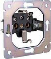Kranz KR-78-0701-4 Розетка STRONG 1-ая с/з с/у, со шторками 16А жемчуг KRANZ