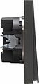 Kranz KR-78-0705-6 Выключатель STRONG 1 кл 10А с/у графит KRANZ